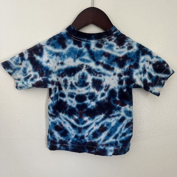Fruit Of The Loom BEST Vintage Single Stitch Handmade Tie Dye Heart Tee- 2-4Y - Picture 7 of 9